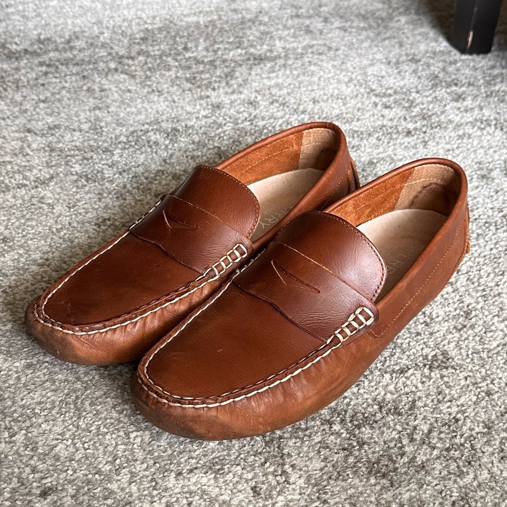 Sperry Top Sider loafer shoes leather 11.5